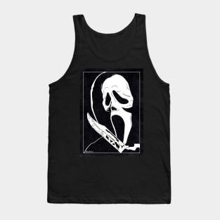 GHOSTFACE - Scream (Black and White) Tank Top